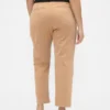 Kaki met middelhoge taille