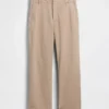 Kaki met middelhoge taille