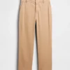 Kaki met middelhoge taille