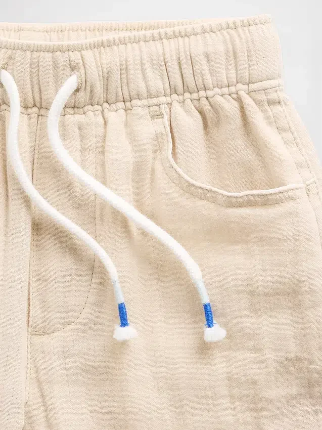 Katoenen gaasbroek met losse pijpen voor Baby & Peuter