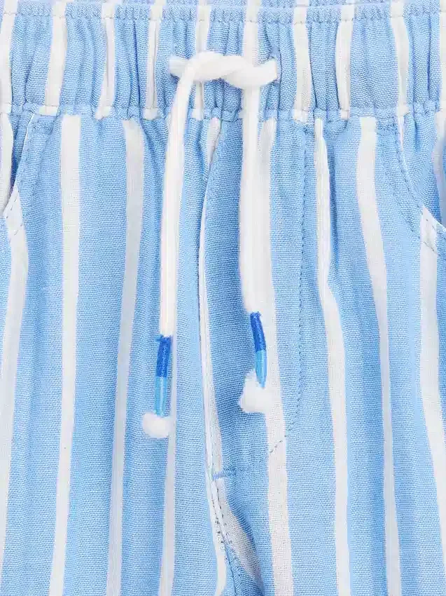 Katoenen gaasbroek met losse pijpen voor Baby & Peuter