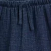 Katoenen gaasdenim-korte broek met ruches voor kinderen