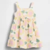 Katoenen gaasjurk met zonnebloemenprint voor Baby & Peuter