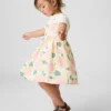 Katoenen gaasjurk met zonnebloemenprint voor Baby & Peuter
