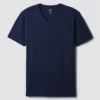 Katoenen jersey T-shirt met V-hals