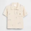 Katoenen poloshirt met print van gaas voor Baby & Peuter
