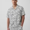Keith Haring-overhemd met textuur