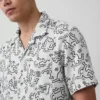 Keith Haring-overhemd met textuur