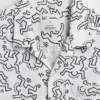 Keith Haring-overhemd met textuur