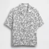 Keith Haring-overhemd met textuur