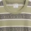 Keith Haring oversized gestreept T-shirt