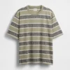 Keith Haring oversized gestreept T-shirt