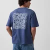 Keith Haring oversized T-shirt met print