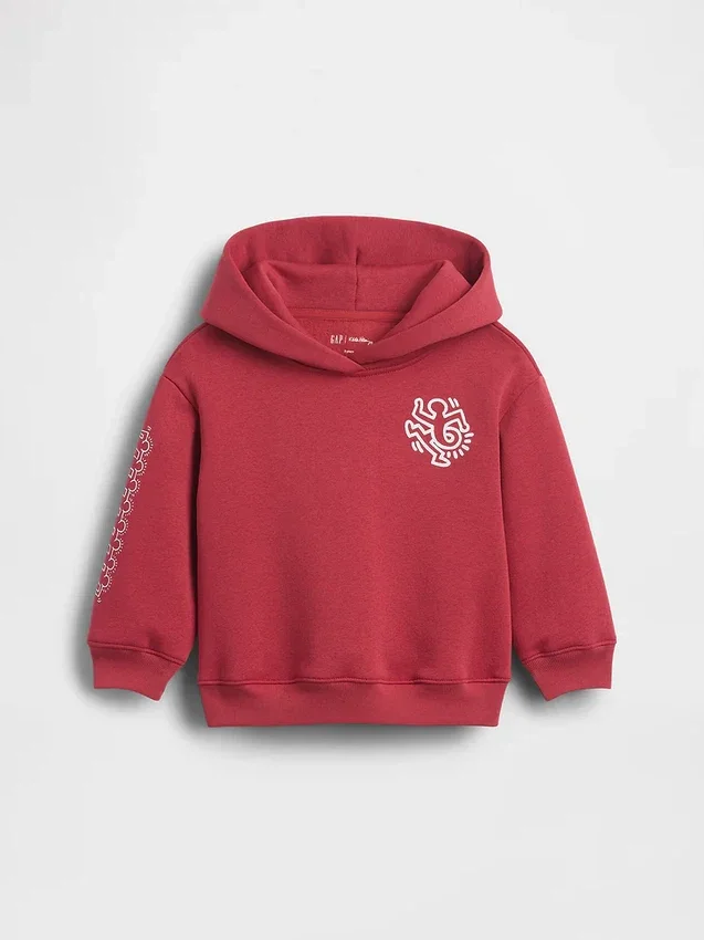 Keith Haring Vintagesoft-hoodie voor peuters