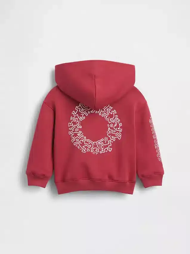 Keith Haring Vintagesoft-hoodie voor peuters