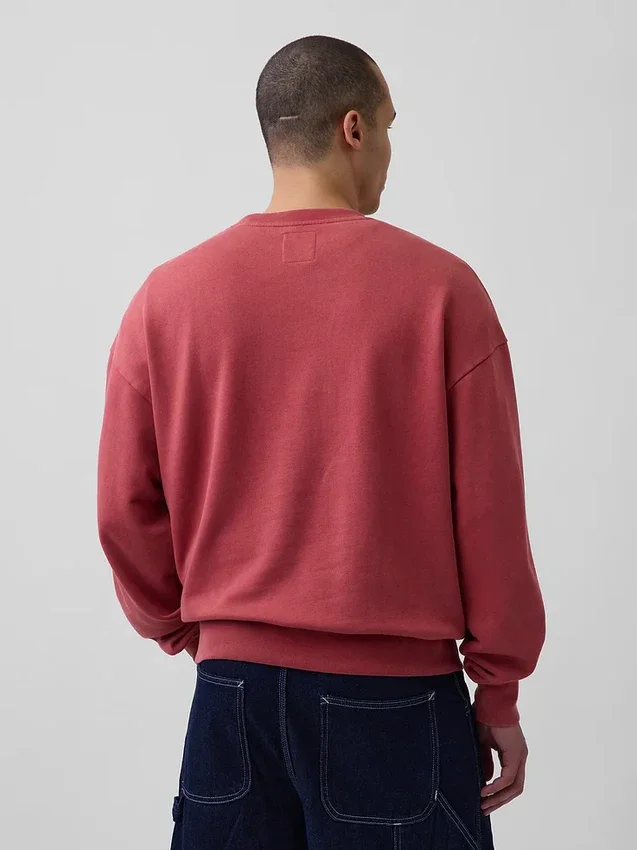 Keith Haring zware sweatshirt met logo