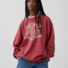Keith Haring zware sweatshirt met logo