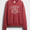 Keith Haring zware sweatshirt met logo