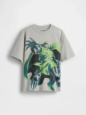 Kids Marvel T-shirt met print in relaxte pasvorm