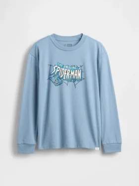 Kids Marvel T-shirt met print in relaxte pasvorm