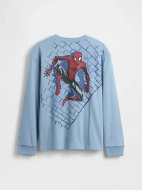 Kids Marvel T-shirt met print in relaxte pasvorm