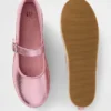 Kinder-espadrilles met metallic Mary Jane-bandjes