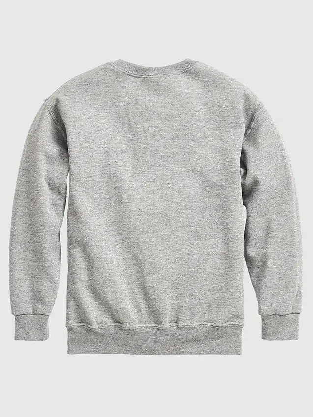 Kinder-fleece-sweatshirt met ronde hals en Peanuts-Snoopy-hockeyprint