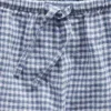 Kinder-korte broeken van linnen-katoen met gingham-patroon