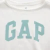 Kinder-sweatshirt met breed halslijn en logo van Vintagesoft-badstof