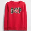 Kinder-sweatshirt met grafische logo’s
