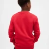 Kinder-sweatshirt met grafische logo’s