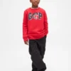 Kinder-sweatshirt met grafische logo’s