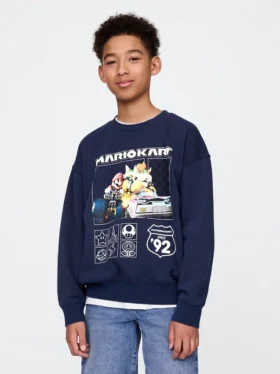Kinder-sweatshirt met print