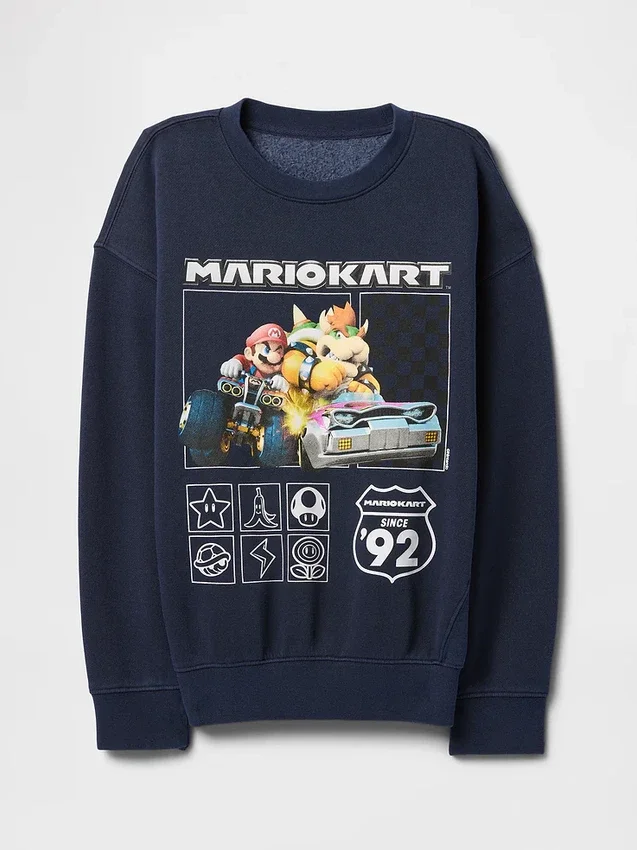 Kinder-sweatshirt met print