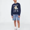 Kinder-sweatshirt met print