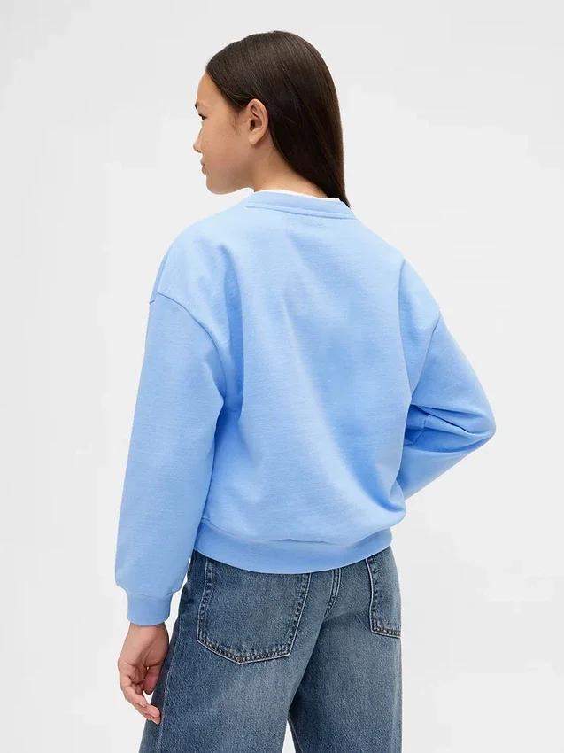 Kinder-sweatshirt met Vintagesoft Squishmallow-logo