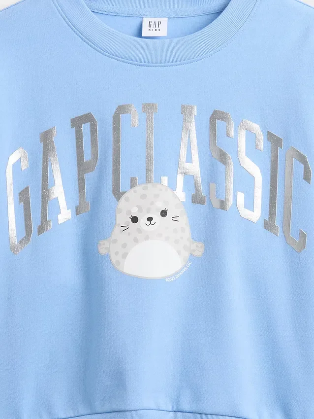 Kinder-sweatshirt met Vintagesoft Squishmallow-logo