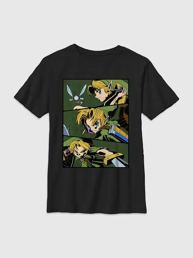 Kinder-T-shirt met afbeelding van Link uit Nintendo’s Legend of Zelda