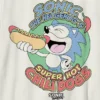 Kinder-T-shirt met afbeelding van Sonic the Hedgehog en Chilidogs