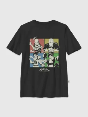 Kinder-T-shirt met ‘Avatar: The Last Airbender’ Box Up-afbeelding