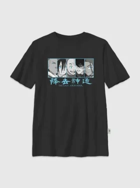 Kinder-T-shirt met 'Avatar: The Last Airbender'-paneelprint