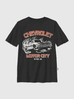 Kinder-T-shirt met Chevrolet-afbeelding