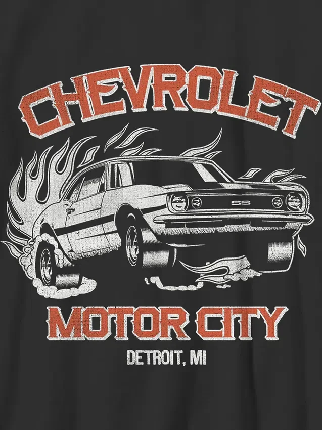 Kinder-T-shirt met Chevrolet-afbeelding