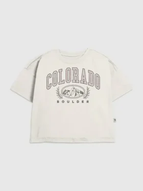 Kinder-T-shirt met Colorado-print