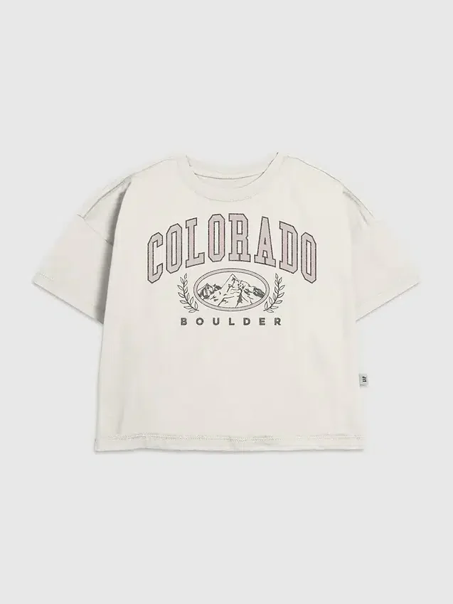 Kinder-T-shirt met Colorado-print