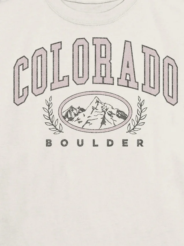 Kinder-T-shirt met Colorado-print