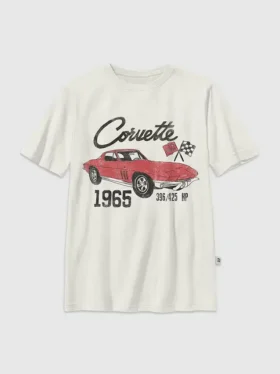 Kinder-T-shirt met Corvette-afbeelding