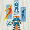 Kinder-T-shirt met Fantastic Four-afbeelding