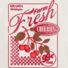 Kinder-T-shirt met ‘Farm Fresh Cherries’-afbeelding