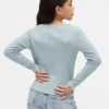 Kinder-T-shirt met geribde strik